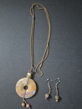 #12. Necklace with Matching Earrings